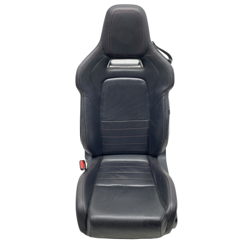 Jaguar F-Type X152 2017-2020 Front Left Driver Black Leather Seat OEM