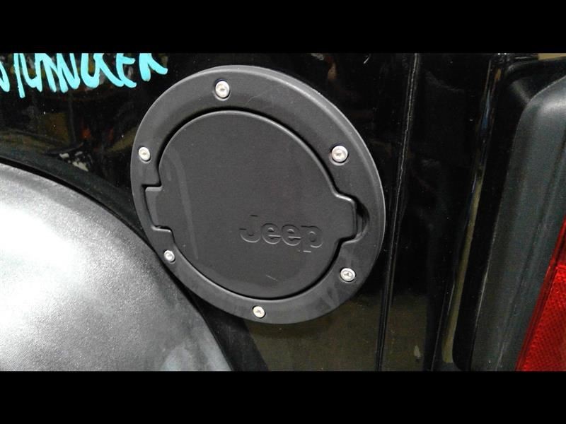 Fuel Filler Gas Entry Door Black Fits 07 08 09 10 11 12 13 14 15 16 17 WRANGLER