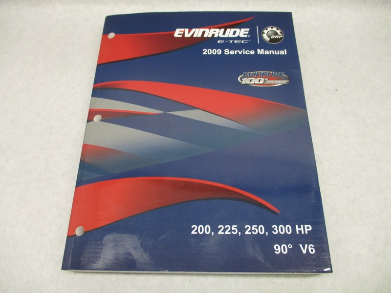 5007820 BRP Evinrude Outboard Service Repair Manual E-TEC 200-300 HP 90 V6 2009