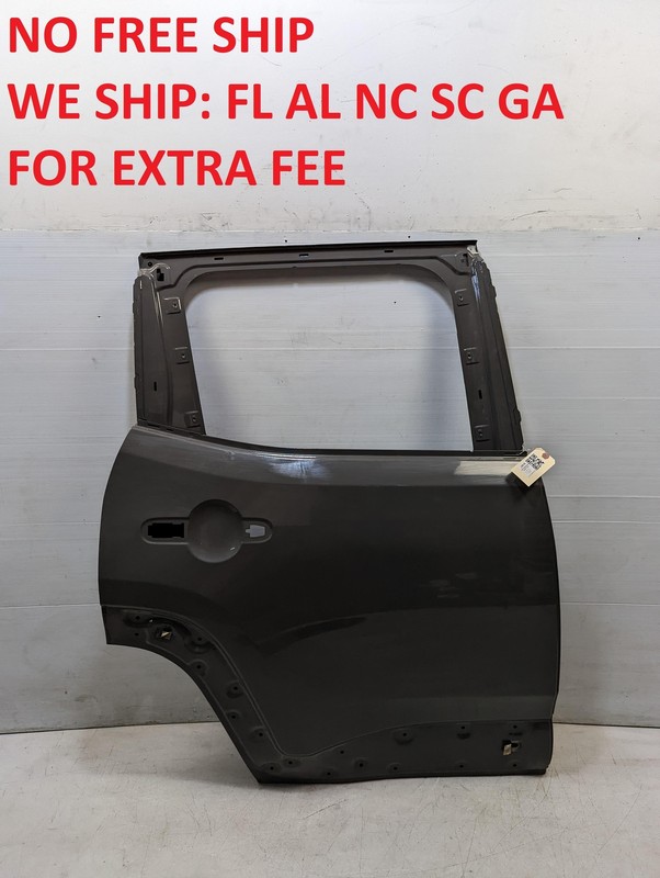 Rear Right Door Shell 2019 Jeep Renegade 68320674AA 2015 2016 2017 2018 - 2023