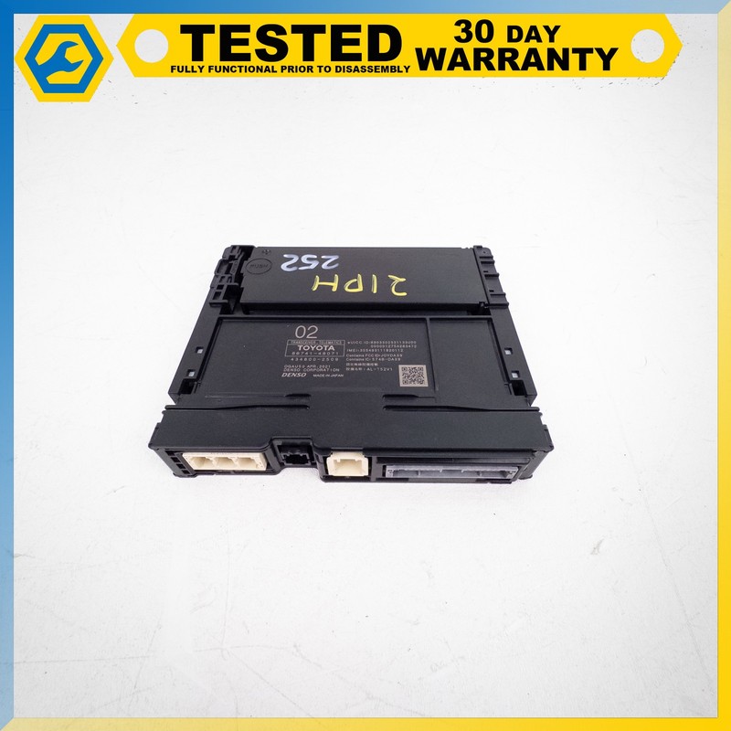 21-22 Toyota Prius Prime TRANSCEIVER TELEMATICS COMPUTER CONTROL MODULE OEM