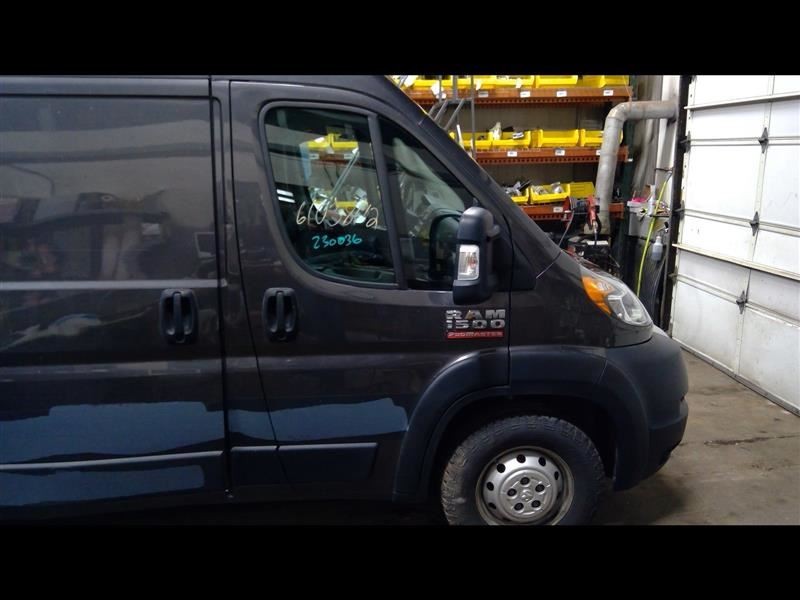 Passenger Front Door Gray Electric Fits 14-19 PROMASTER 1500 1062116