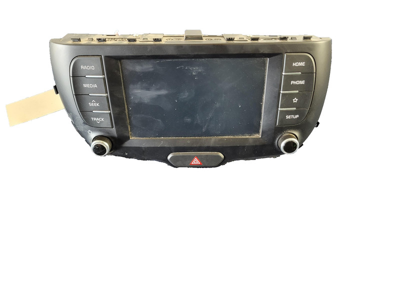 Used Oem Kia Dash Audio Radio Display Screen & Control Panel 2020-2022 Soul 7"