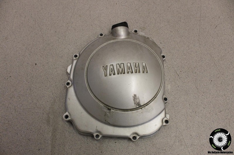 1991 Yamaha FZR600R CLUTCH SIDE ENGINE MOTOR COVER GUARD FZR 600 91