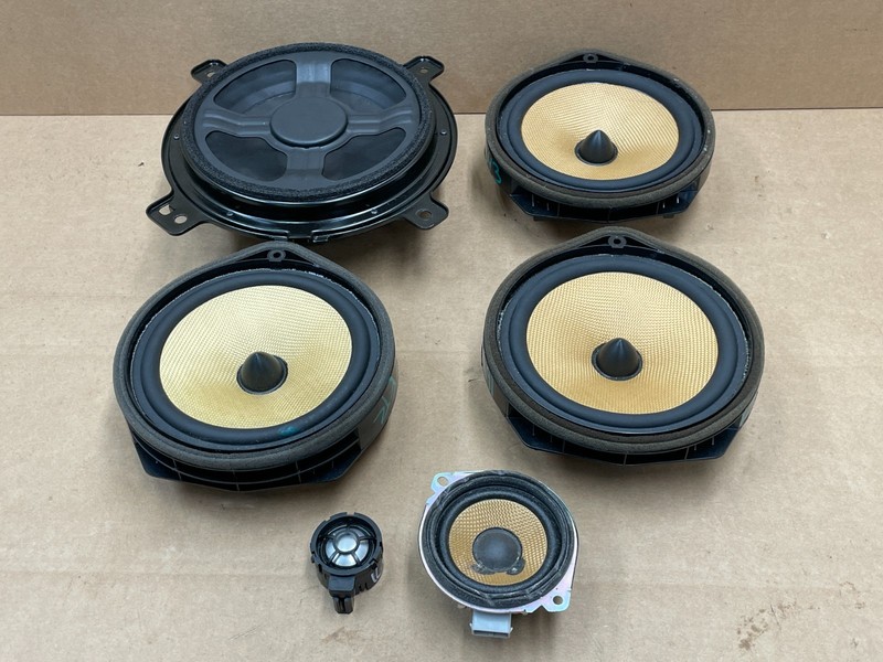 18 19 20 21 22 Honda Accord Audio Sound Subwoofer Speaker Set Of 6 1643 OEM