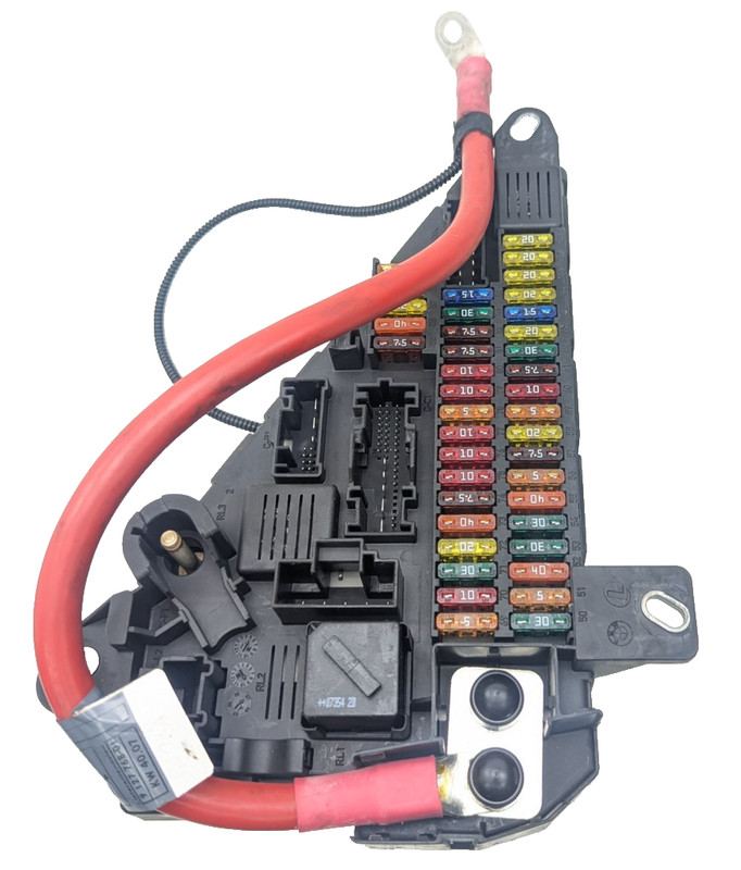 07-10 BMW 535xi E60 5 Series Rear Trunk Fuse Box Distribution Panel 9138830 OEM