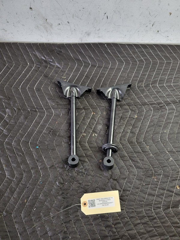 PORSCHE BOXSTER 718 2.0L Fender Diagonal Support Strut Rod SET USED OEM 17-24
