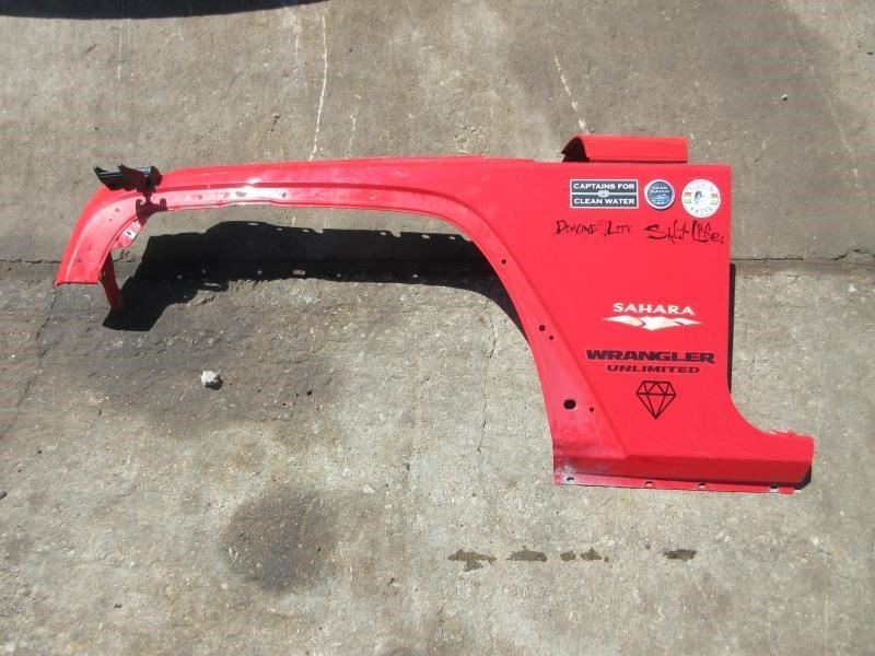 2007-2018 Jeep Wrangler JK OEM Front Left LH Driver Fender 68029993