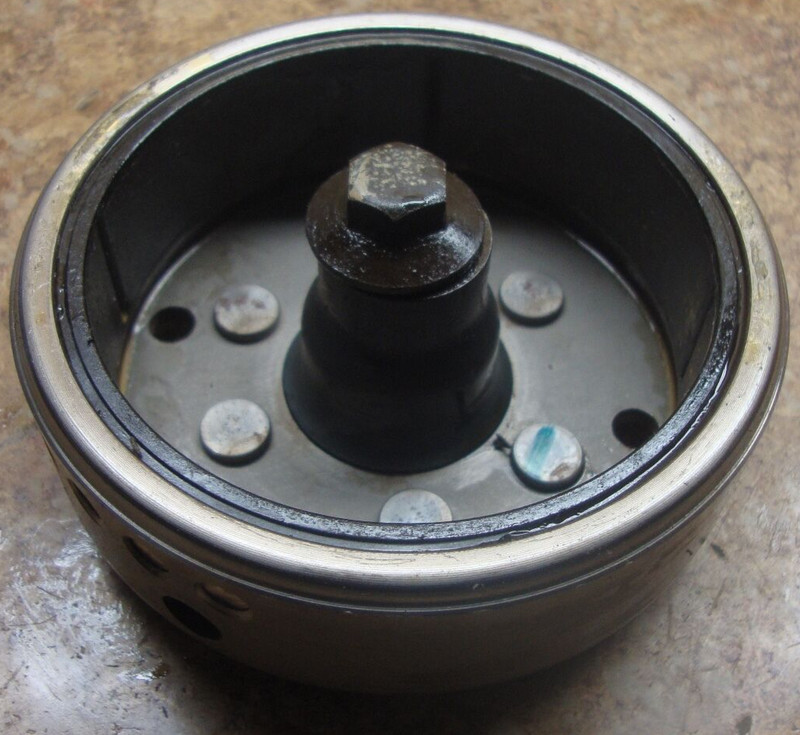1981 Kawasaki KZ750 KZ 750 H KZ750H Engine Alternator Rotor Flywheel Magneto 81