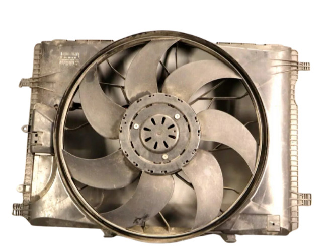 08-18 Mercedes E350 GLK350 Engine Radiator Cooling Fan Motor Assembly OEM