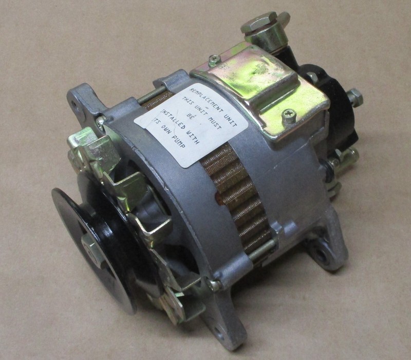 REMANUFACTURED ALTERNATOR WITH PULLEY AND PUMP 14663 FITS *SEE DESCRIPTION*