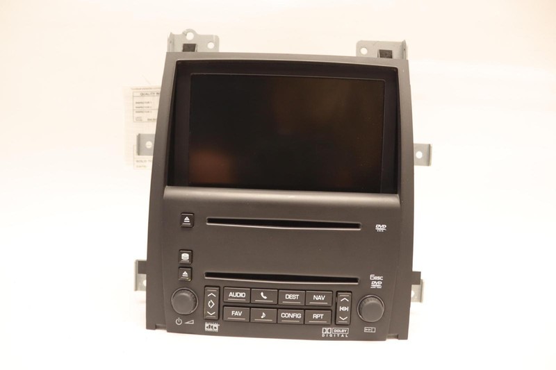 2007-2009 CADILLAC ESCALADE ESV RADIO AM FM STEREO CD DVD PLAYER DISPLAY OEM