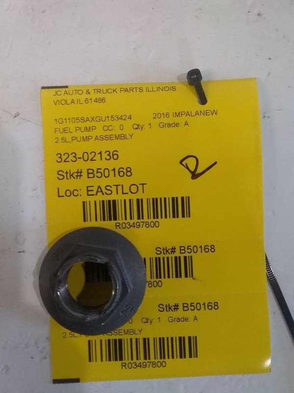 Fuel Pump Assembly California Emissions Opt NU5 Fits 14-20 IMPALA 3497800