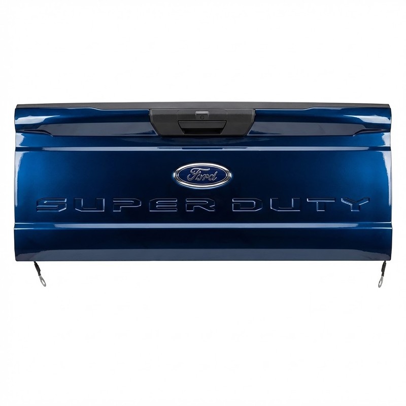 23-26 F250 Tailgate BLUE New Take Off OE Ford SUPER DUTY Truck HX Tail Gate OEM