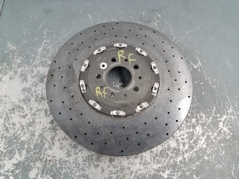 2017 Ferrari GTC4 Lusso Brembo Right Front Ceramic Brake Rotor #5020 L6