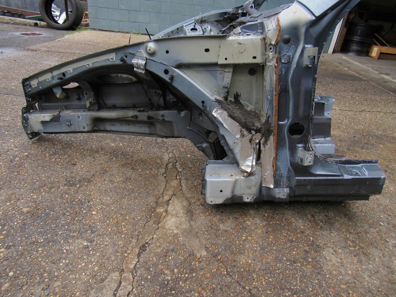 08-12 Maserati Granturismo S 2010 Front Left Body Apron Rail Frame Panel Y2