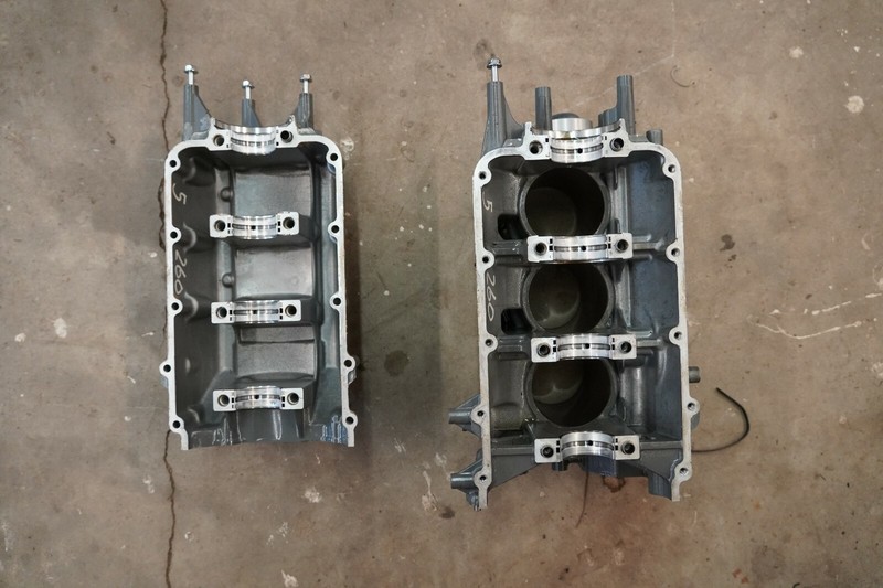Honda Outboard 40hp Engine Block Assy 12000-ZV5-010ZA FRESHWATER!