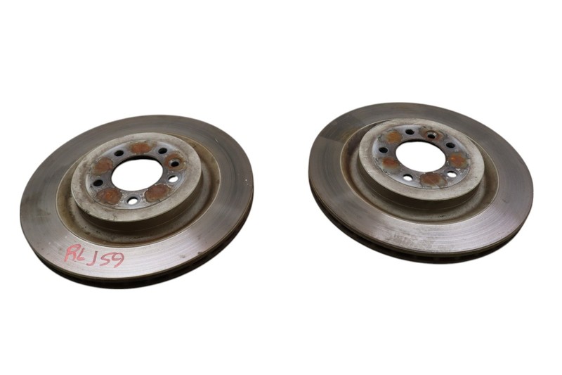 13-22 LR Range Rover Sport Rear Left & Right Side Brake Rotors Disc Set Oem