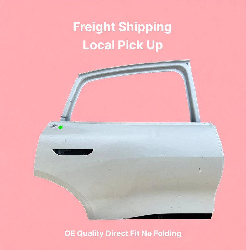 ✅ 22-24 Lucid Air Rear Right Side Door Shell White w /damaged
