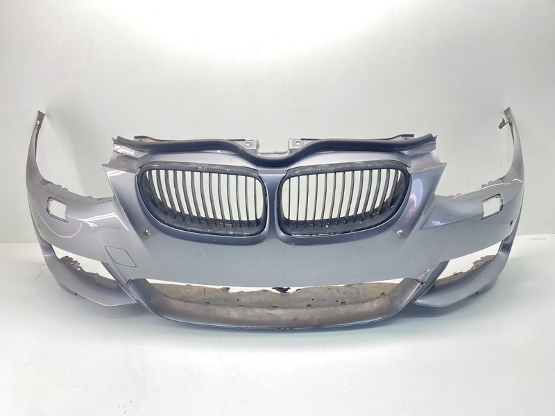 10-13 BMW E92 E93 328 335 M Sport Front Bumper Cover Panel PDC Gray Damage* OEM✅