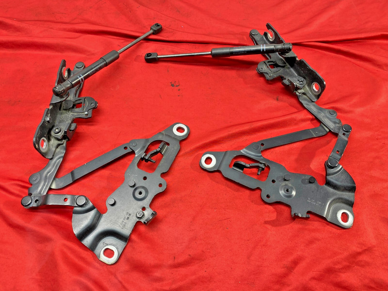 11-18 BMW F25 F26 X3 X4 Left & Right Hood Bonnet Hinge Shock Support Set OEM✅