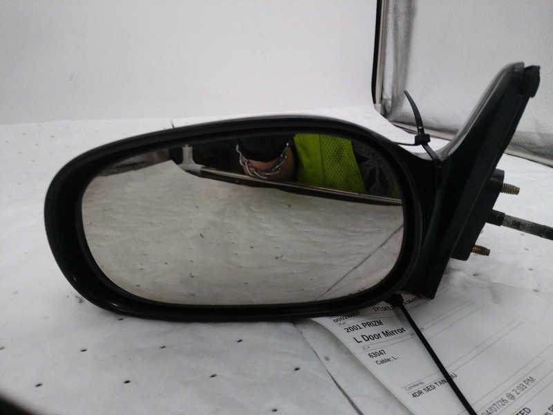 2001 Chevrolet Prizm Left Door Mirror Assembly Tan 128801 90K Miles