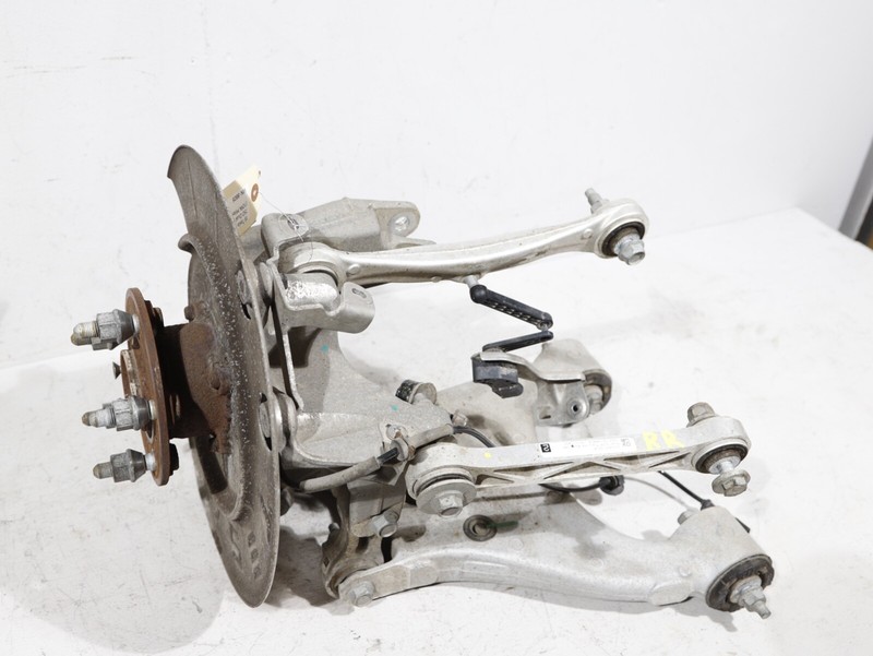 16-20 Tesla Model X AWD Rear Right Spindle Knuckle Wheel Hub & Control Arm Link