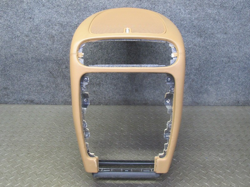 2003-2010 PORSCHE CAYENNE 957 DASH CENTER TRIM BEZEL COVER PANEL SAND BEIGE