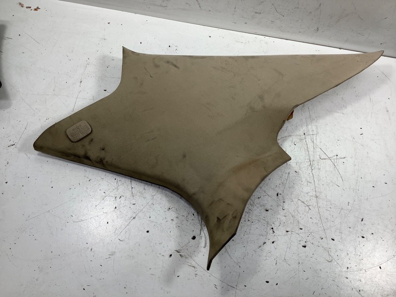 03-07 Honda Accord 4DR EX C Pillar Inside Trim Right Rear Panel Beige OEM