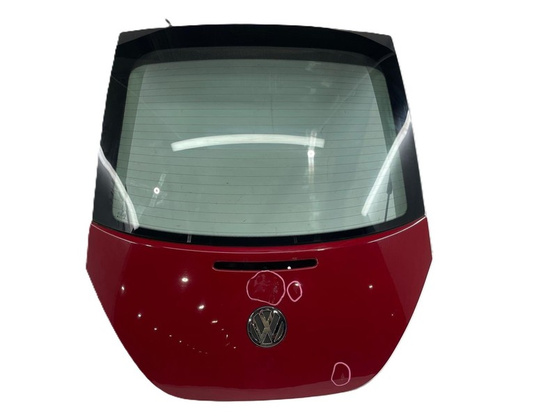 1998-2010 VW Beetle TDI HB Decklid Trunk W/ Latch Glass & Harness No Spoiler Red