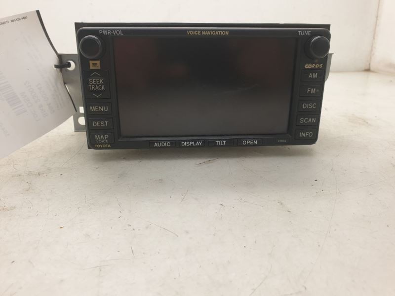 05-07 TOYOTA SEQUOIA LIMITED RADIO / MULTIMEDIA INFOTAINMENT SCREEN