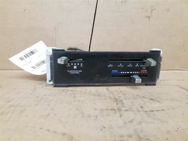 Temperature Control Without AC Thru 5/82 Fits 83 RANGER 248322