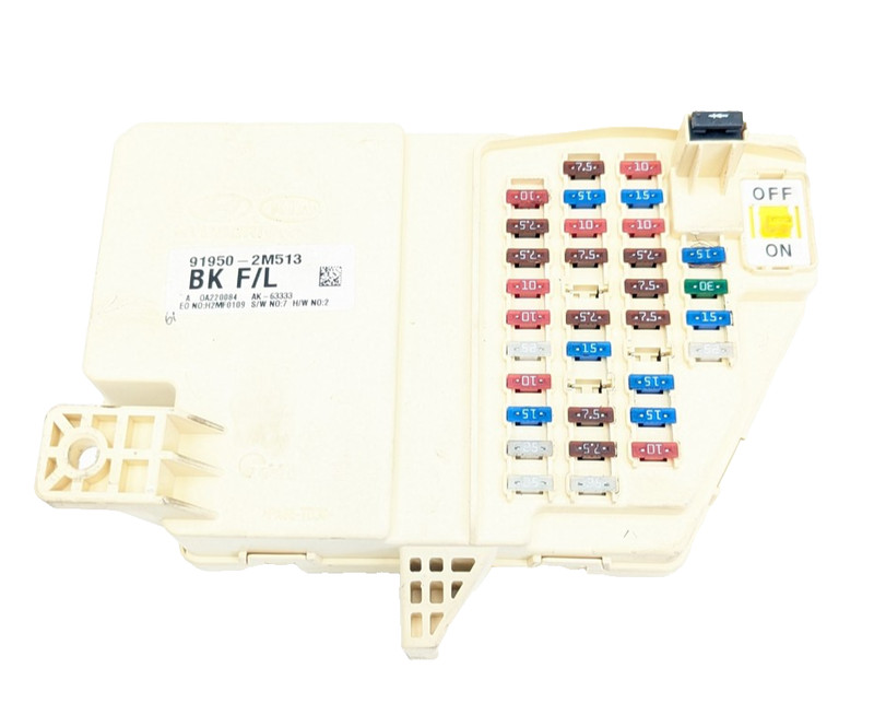 HYUNDAI GENESIS COUPE INTERIOR CABIN FUSE RELAY BOX 91950-2M513