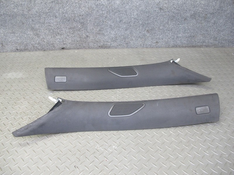 2017-2020 MASERATI LEVANTE M161 FRONT INTERIOR A PILLAR TRIM PANEL SET OF 2