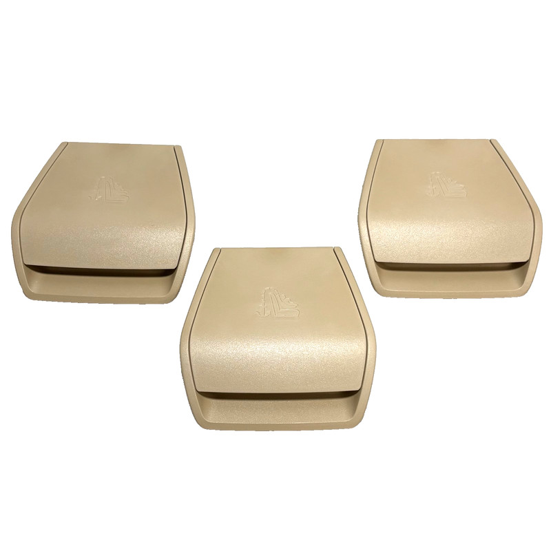 📌 2012-2020 BMW 328I F30 SECOND ROW SEAT CHILD LOCK COVER 11252010 SET OF 3 OEM