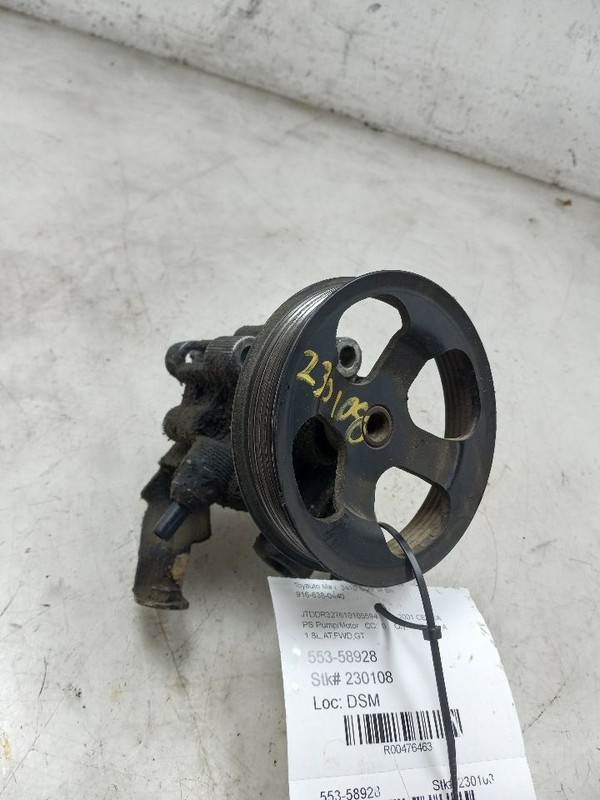 00-05 TOYOTA CELICA GT 1.8L FWD AT POWER STEERING PUMP