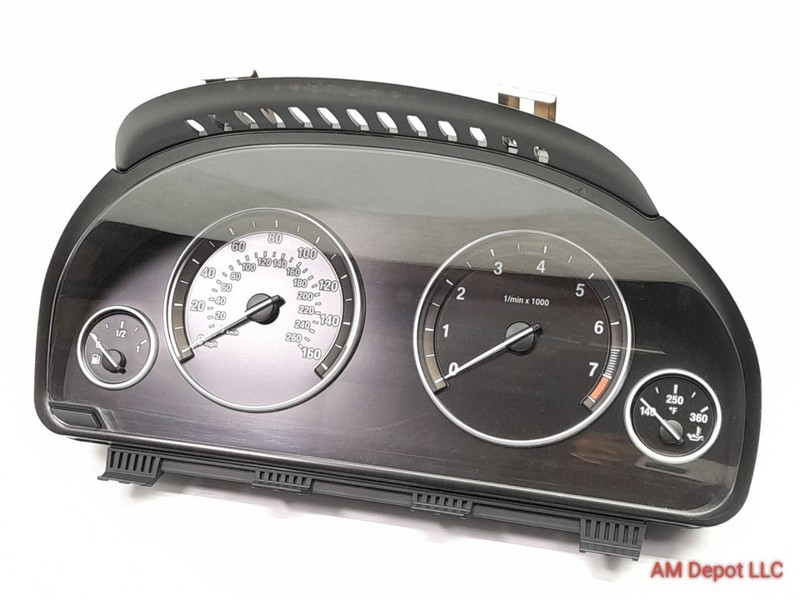 2011 BMW 535i 528i 550i F10 F07 Instrument Cluster Speedometer 62109358979