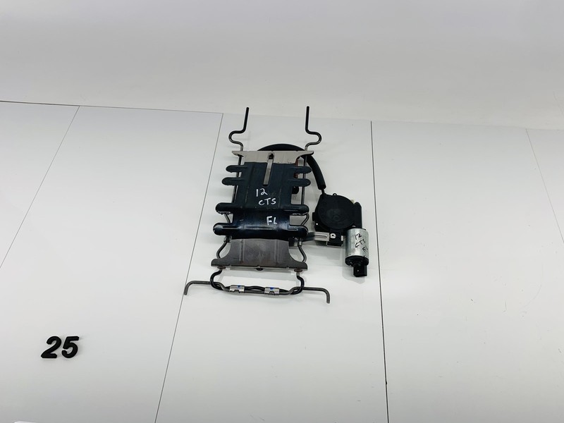 10-14 CADILLAC CTS FRONT LEFT DRIVER SEAT BACK CUSHION FRAME LUMBAR SUPPORT OEM