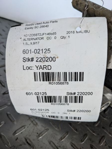Alternator Fits 16-19 CRUZE 1056878