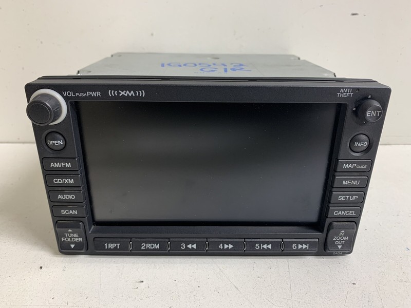 2007-2009 Honda Civic MX 1.3 Navigation GPS Monitor Screen 39541-SNA-A320-M1 Nav