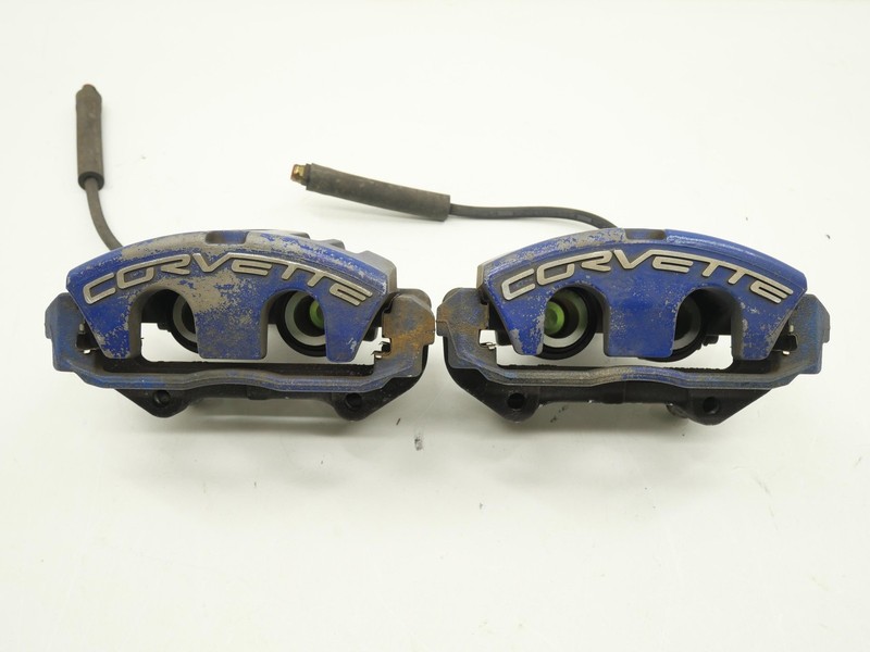 2005-2013 Chevy Corvette C6 Front Brake Caliper Driver/Passenger Blue 29k! OEM