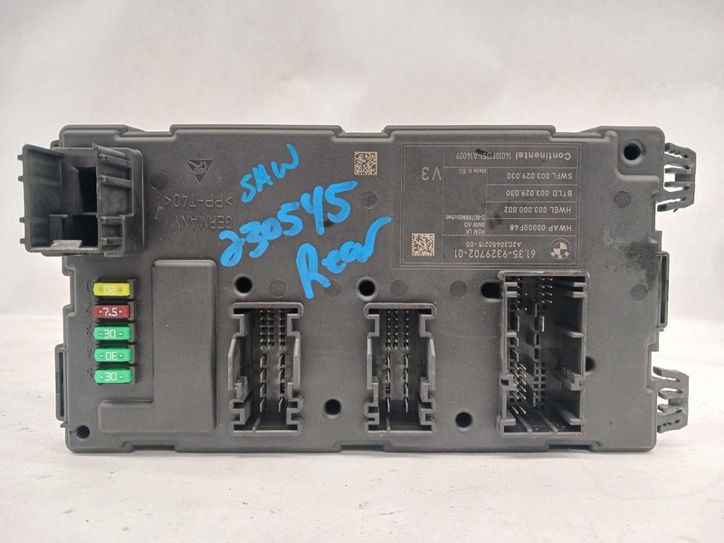 2014 BMW 328i Body Control module BCM REAR 61359329702 OEM 14