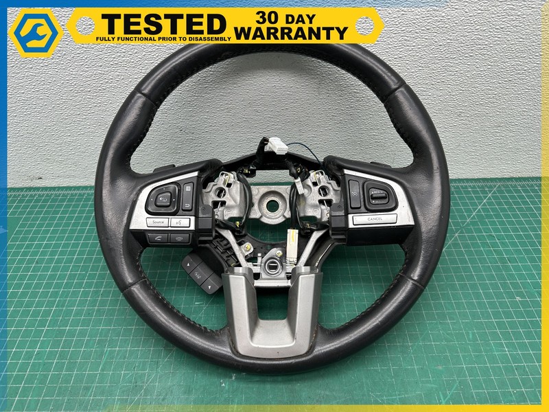 15 Subaru Legacy Outback MULTI FUNCTION STEERING WHEEL OEM