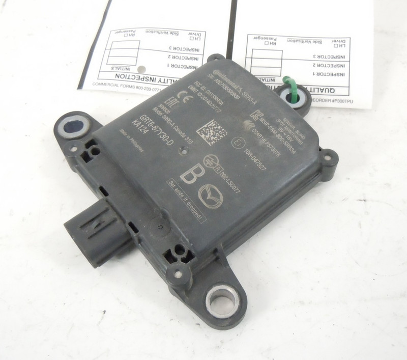 2019 19 Mazda 6 Blind Spot Alert Radar Control Module OEM GRT6-67Y30-D
