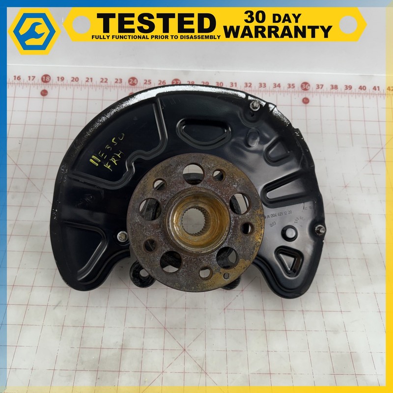 10-16 Mercedes E-class W212 FRONT RIGHT SIDE SPINDLE KNUCKLE W/ HUB OEM