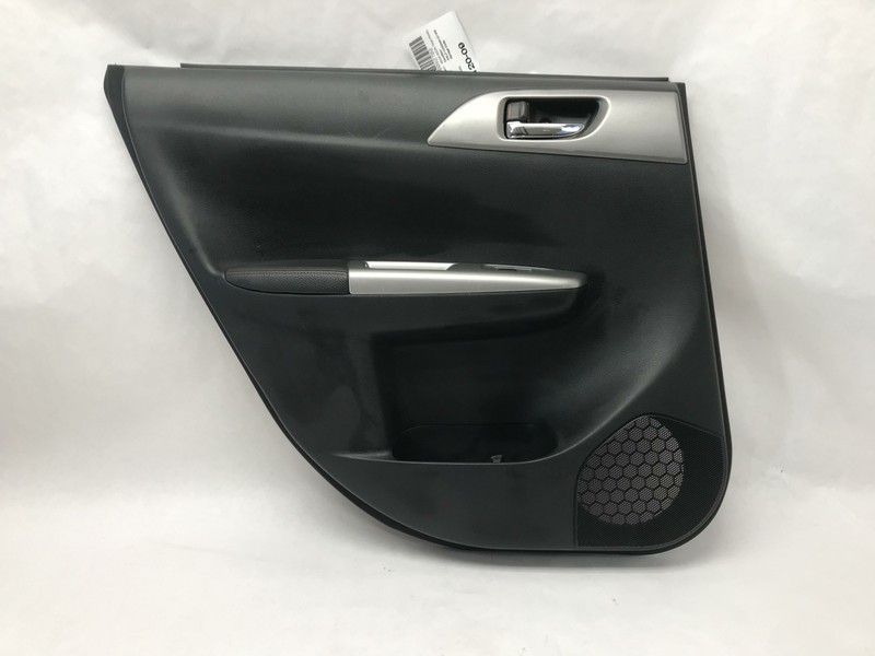 08-14 SUBARU IMPREZA WRX STI REAR LEFT LH DOOR TRIM PANEL OEM