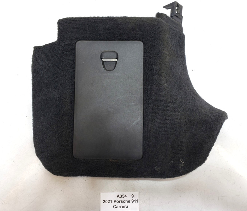 ✅ 20-24 OEM Porsche 911 Carrera 992 Right Passenger Fuse Box Cover Trim 23k