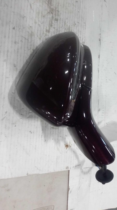 2018 Lincoln MKX Left Door Mirror Assembly Maroon 104K Miles OEM Used