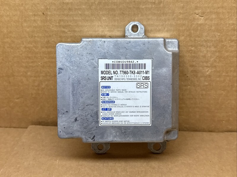 2011-2012 Honda Odyssey SRS Air Bag Airbag Control Module OEM 77960-TK8-A011-M1