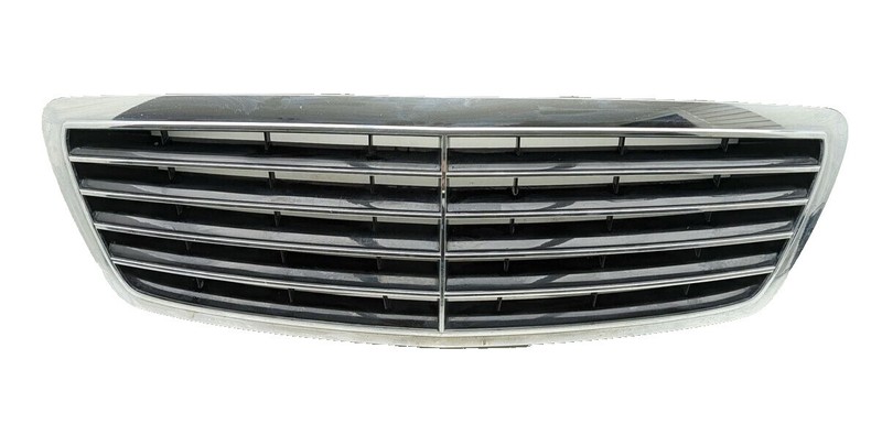 03-06 Mercedes W220 S430 S500 S350 Front Radiator Hood Center Grill Grille OEM✅